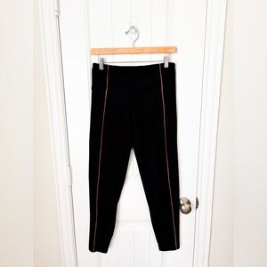 Abercrombie & Fitch YPB sculptLUX Leggings Large Black Tan